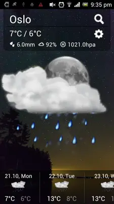 Cute Weather android App screenshot 1